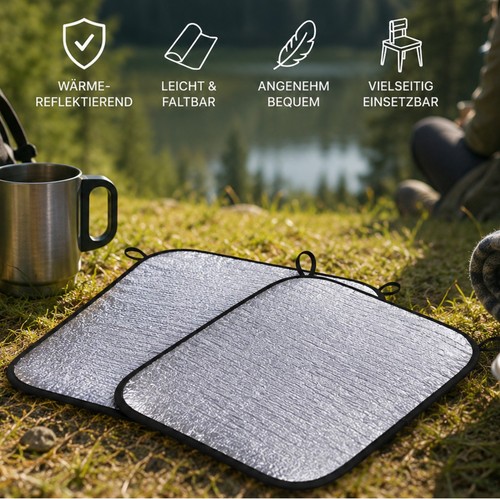 Sitzkissen thermokissen alu - sitzkissen, 2